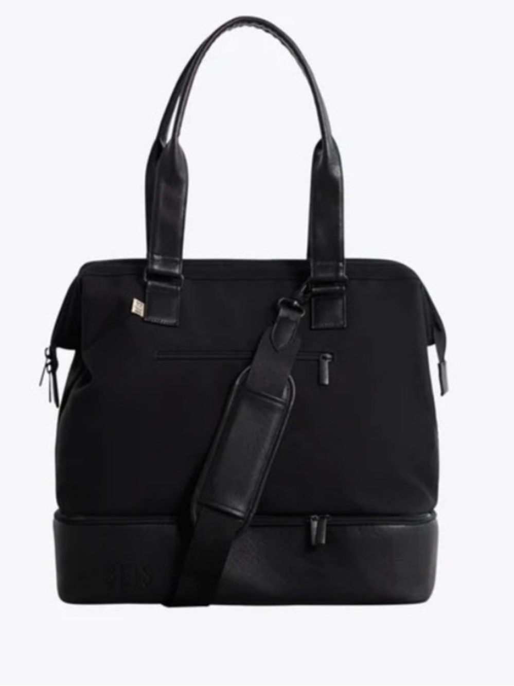 BÉIS The Mini Weekender Bag – Black | Brand New